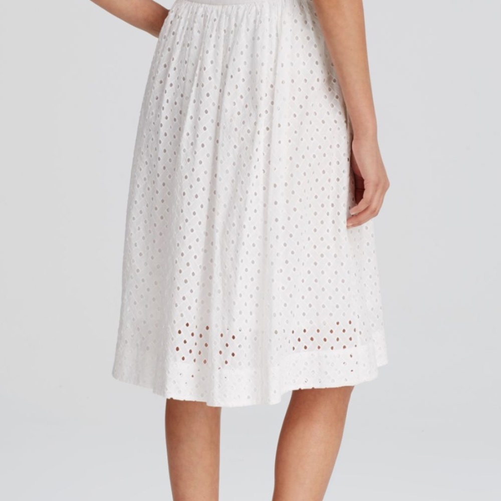 Kate Spade  In Full Bloom Eyelet Skirt